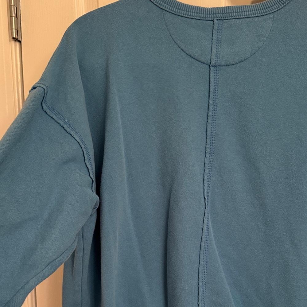 American Eagle Outfitters Light Blue Sweatshirt - Picture 4 of 4